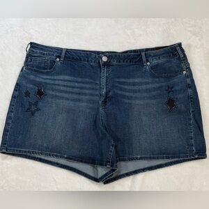 Lane Bryant Venezia Blue Shorts